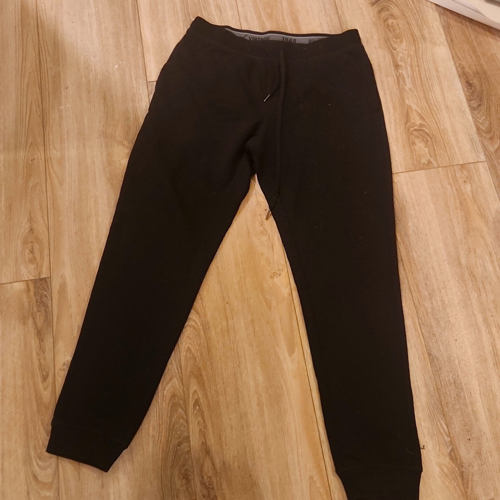 Black joggers